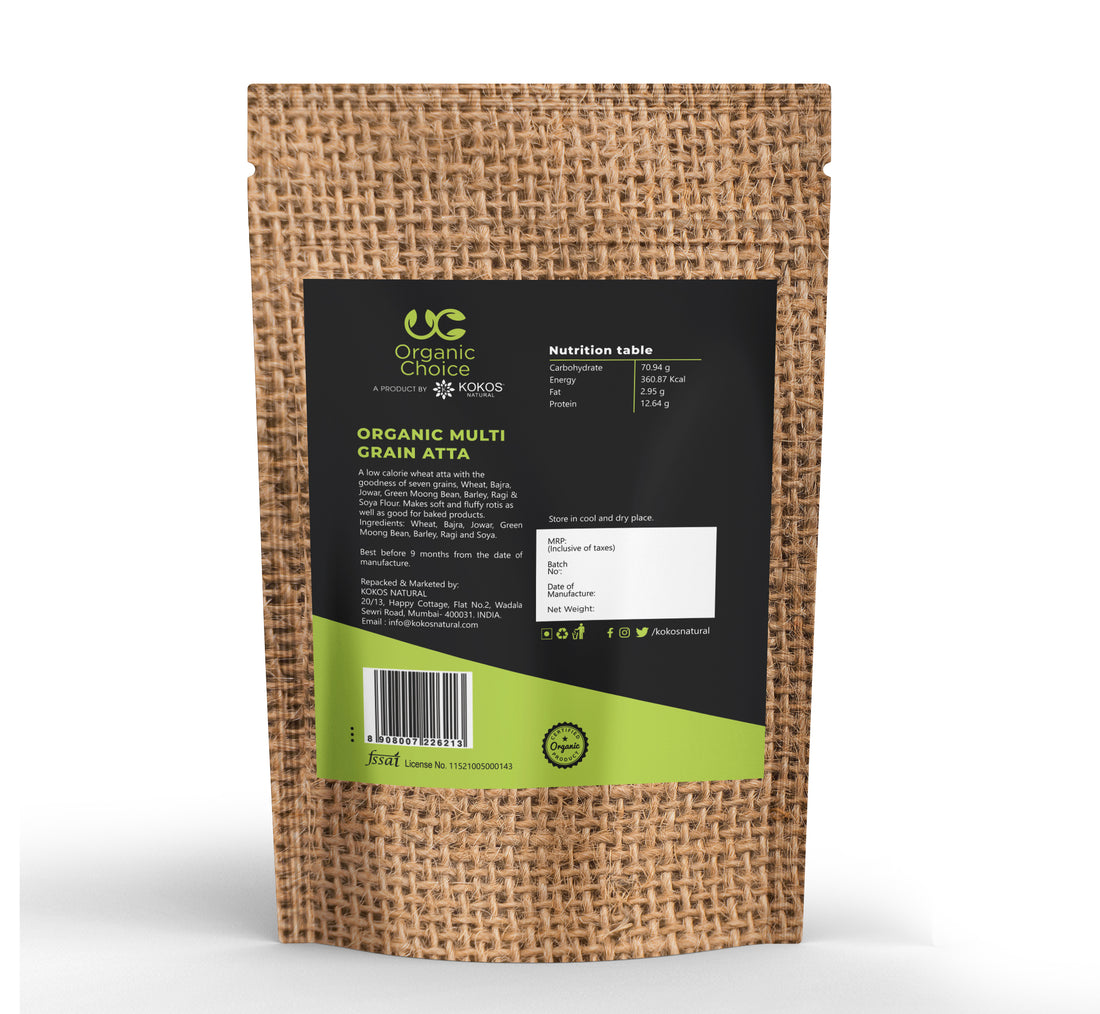Organic Multi Grain Atta
