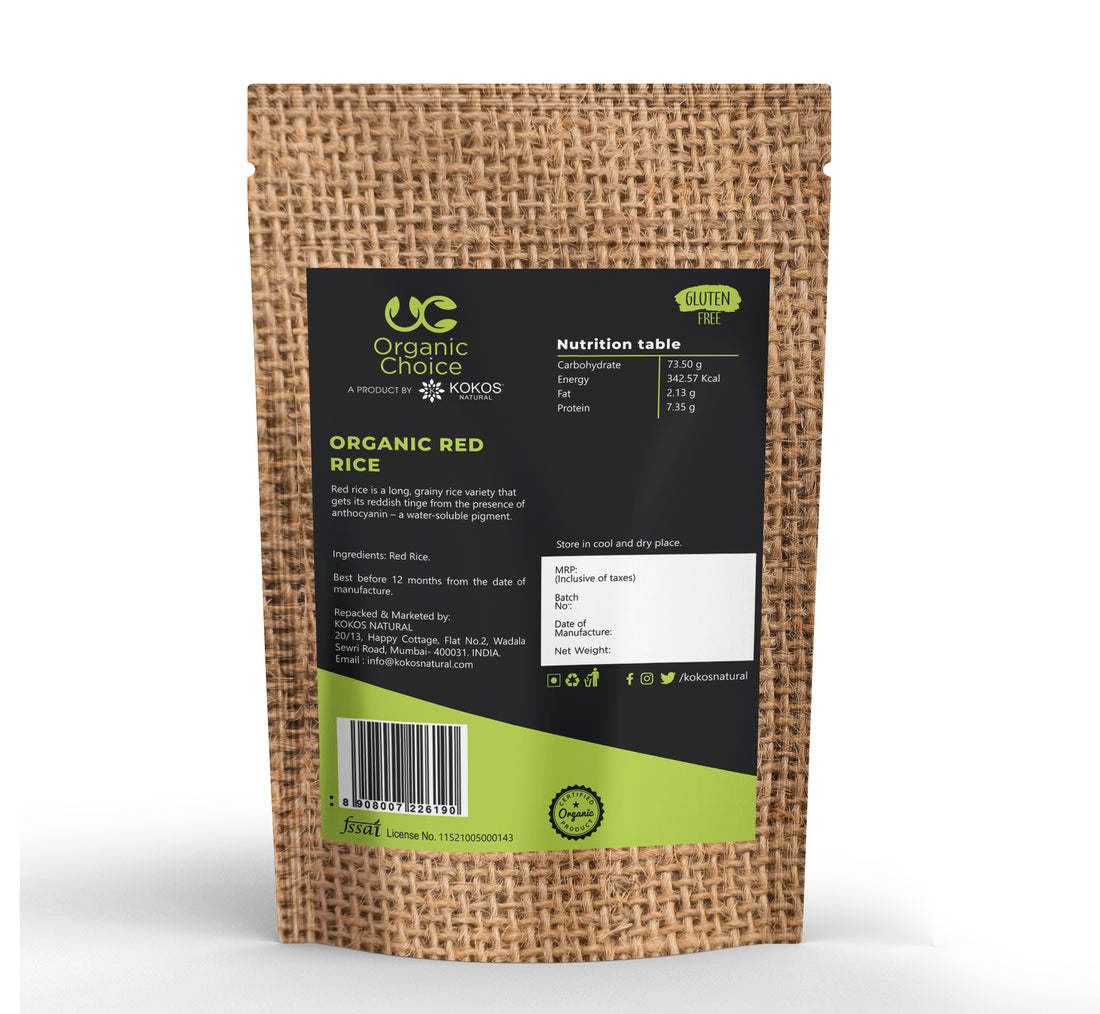 Organic Red Rice